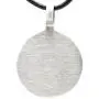 Trilogy Jewelry Pewter Buddhist Circle Ohm Namaste Pendant on Leather Necklace Trilogy Jewelry Pewter Buddhist Circle Ohm Namaste Pendant on Leather Necklace