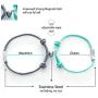 Lifetica Magnetic Bracelets For Couples - Jewelry Gifts Set For Couple Bestfriend Girlfriend Boyfriend Women Men - Mutual Attraction Relationship Matching Friendship Rope - Great Valentines Day Gift