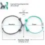 Lifetica Magnetic Bracelets For Couples - Jewelry Gifts Set For Couple Bestfriend Girlfriend Boyfriend Women Men - Mutual Attraction Relationship Matching Friendship Rope - Great Valentines Day Gift