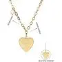 Solememo 14K Gold Plated Stainless Steel Minimalist Elegant Heart Locket Coin Pearl Ring Evil Eye Pendants Delicate Adjustable Chain Layering Necklace Solememo 14K Gold Plated Stainless Steel Minimalist Elegant Heart Locket Coin Pearl Ring Evil Eye Pendants Delicate Adjustable Chain Layering Necklace