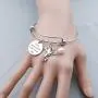 Funny Frog Gift Every Journey Starts with A Single Hop Bracelet Frog Lover Gift Travel Quote Jewelry(single hop BR)