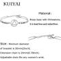 KUIYAI AA Yearly Bracelet Recovery 1 Year 2 Year 3 Year Alcoholics Anonymous Gift Addiction Recovery Jewelry
