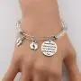 AKTAP Twin Mom Bracelet Twins Jewelry Sometimes When You Prayer for a Miracle God Gives You Two Mom of Twins Gift Twins Footprint Charm Expandable Bracelet AKTAP Twin Mom Bracelet Twins Jewelry Sometimes When You Prayer for a Miracle God Gives You Two Mom of Twins Gift Twins Footprint Charm Expandable Bracelet