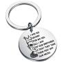 WSNANG Inspirational Feminist Jewelry RBG Quote I Ask No Favors for My Sex All I Ask for Our Brethren is That They Take Their Feet Off Our Necks RBG Keychain