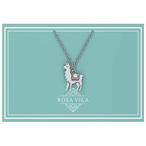 Rosa Vila Llama Necklace, Llama Gifts, Be Llamazing, Llama Stuff For Women, Alpaca Gifts, Mama Llama Gift Pendant, Alpaca Necklaces, Llama Jewelry For Women