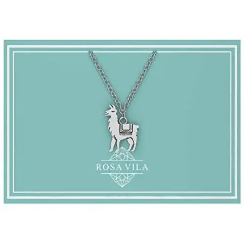 Rosa Vila Llama Necklace, Llama Gifts, Be Llamazing, Llama Stuff For Women, Alpaca Gifts, Mama Llama Gift Pendant, Alpaca Necklaces, Llama Jewelry For Women
