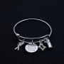 Hairdresser Gifts Everything I Touch Turns to Beauty Bracelet Cosmetology Graduation Gift Hair Stylist Gift(touch beauty BR)