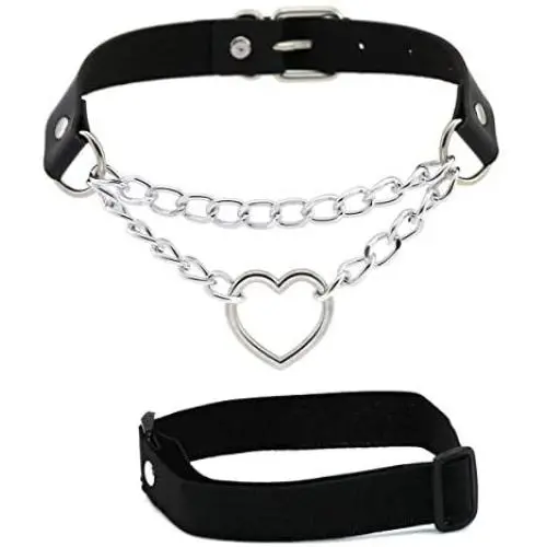 Outman Women PU Leather Sexy Punk Choker Necklace Goth Choker Collar Waist Belt Gothic Harness Body Caged Outman Women PU Leather Sexy Punk Choker Necklace Goth Choker Collar Waist Belt Gothic Harness Body Caged