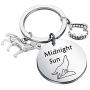 KEYCHIN Inspired Jewelry Vampire Lover Gifts Edward &Bella Fans Jewellery Vampire Midnight Sun Bracelet