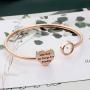 FAADBUK Christian Mustard Seed Bracelet Christian Gifts With God All Things Are Possible Mustard Seed Jewelry Bracelet Religious Gift Jewelry For Women Girl (With God Br-RG)