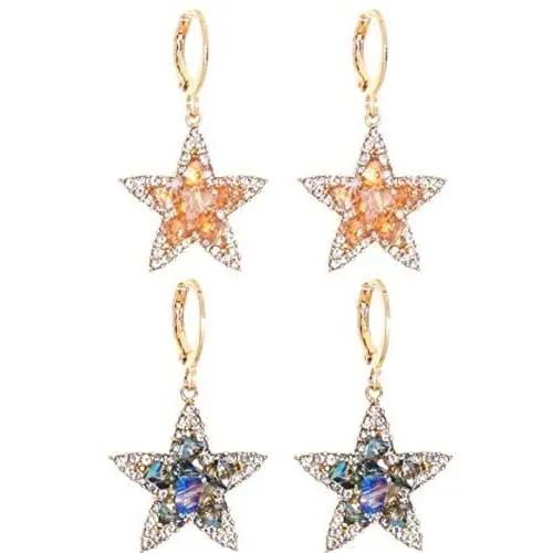 Moon Earrings for women Girls Moon and Star Earrings Jewelry Fashion Long Drop Dangle Stud Moon Earrings for women Girls Moon and Star Earrings Jewelry Fashion Long Drop Dangle Stud