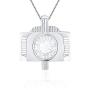 NY Jewelry 925 Sterling Silver Camera Design Pearl Cage Locket Pendants for Women Jewelry Making