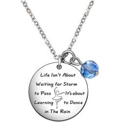 De&ai Christmas Birthday Inspirational Jewelry, Motivational Necklace for Best Friends Women Girls