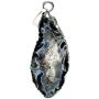 SUNYIK Irregualr Natural Agate Quartz Geode Druzy Pendant Necklaces for Women,Healing Crystal