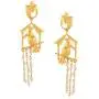 Efulgenz Boho Vintage Antique Ethnic Gypsy Tribal Indian Matte Love Bird Dangle Earrings Jewelry Set