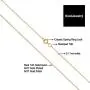 14k Yellow Gold Rope Chain Barely-There Necklace (0.7 mm, 0.9 mm, 1 mm or 1.3 mm) - Thin And Lightweight