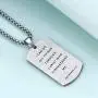 Rnivida Mens Bible Verse Cross Tag Pendant Necklace, Stainless Steel Inspirational Necklace for Men Boys Rnivida Mens Bible Verse Cross Tag Pendant Necklace, Stainless Steel Inspirational Necklace for Men Boys
