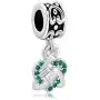 ShinyJewelry Dangle Crystal Charm Beads for Charm Bracelets ShinyJewelry Dangle Crystal Charm Beads for Charm Bracelets