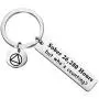 CENWA Sobriety Gift 1 Year 2 Years 3 Years 5 Years Sobriety Anniversary Keychain Recovery Jewelry Sober AF Gift