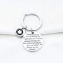 MAOFAED Sobriety Gift Recovery AA Alcoholics Anonymous Birthday Gift Addiction Recovery Gift Sober Keychain New Beginnings Gift