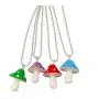 Sperrins Mushroom Dangling Earrings Necklace Set Mushroom Shape Drop Dangle Earrings Mushrooms Necklaces Jewelry Chains For Women Girls Daughters Sperrins Mushroom Dangling Earrings Necklace Set Mushroom Shape Drop Dangle Earrings Mushrooms Necklaces Jewelry Chains For Women Girls Daughters
