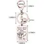 WUSUANED Never Drive Faster Than Your Guardian Angel Can Fly Keychain Bracelet New Driver Gift Sweet 16 Gift