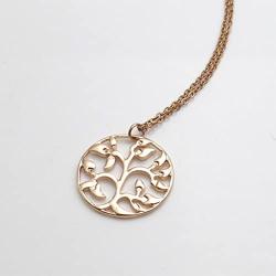 IDLAN Wedding Gifts Wedding Jewelry Mother of The Groom Necklace Family Tree Necklace