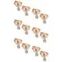 Udalyn 6-12 Pairs Tiny 2mm Stainless Steel Stud Earrings For Mens Womens CZ Round Ball Earrings Set