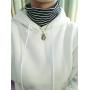 MANZHEN Antique Bronze Abalone Shell Bug Wildlife Necklace Scarab Earring Woodland Animal Jewelry Set