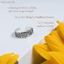 Sunflower Ring, Boho Floral Rings for Women, Dainty Sterling Silver Jewelry, Flower Promise Accessory, Antique Wedding Gift, Bohemian Fashion Item