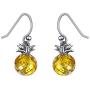 EleQueen 925 Sterling Silver Pineapple Dangle Earrings Hypoallergenic Jewelry for Women Girls