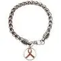 Infinity Collection Orange Ribbon Bracelet, Leukemia Awareness, MS Awareness, Self Injury, Kidney Cancer, ADHD, Awareness Jewelry