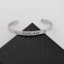 HOLLP Semicolon Jewelry Mental Health Depression Awareness Semicolon Cuff Bracelet Inspirational Jewelry Gift