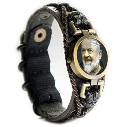 Lost Tribe Designs Padre Pio Bracelet - Saint Pio of Pietrelcina Jewelry Healing Gift