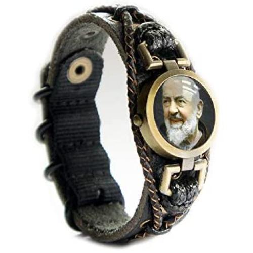Lost Tribe Designs Padre Pio Bracelet - Saint Pio of Pietrelcina Jewelry Healing Gift