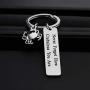 ENSIANTH Crab Keychain Crab Lover Gift Never Forget How Crabulous You are Keychain Crab Jewelry for BFF Traveler Gift