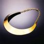 U7 Women Choker Necklace Stainless Steel Or 18K Gold Plated Statement Jewelry Vintage Torque Necklaces