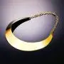 U7 Women Choker Necklace Stainless Steel Or 18K Gold Plated Statement Jewelry Vintage Torque Necklaces