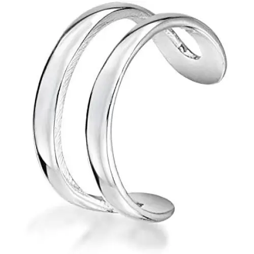 Amberta Unisexs 925 Sterling Silver Cuff Earring Amberta Unisexs 925 Sterling Silver Cuff Earring