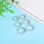 3 Pairs Silver Hoops Earrings for Women Girls, Hypoallergenic Cubic Zirconia Small Cartilage Huggie Earring Set(8/10/12mm) 3 Pairs Silver Hoops Earrings for Women Girls, Hypoallergenic Cubic Zirconia Small Cartilage Huggie Earring Set(8/10/12mm)