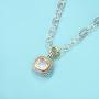 UNY Fashion Women Designer Inspired Antique Vintage Elegant Trendy CZ Cable Wire Christmas Jewelrys Sets (Champagne) …