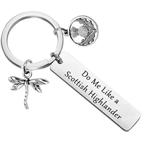Zuo Bao Outlander Fans Gift Outlander Inspired Keychain Do Me Like a Scottish Highlander Jewelry For Friend Family Zuo Bao Outlander Fans Gift Outlander Inspired Keychain Do Me Like a Scottish Highlander Jewelry For Friend Family