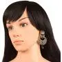 Touchstone Indian bollywood crystals Chand bali designer jewelry earrings in gold tone for women Touchstone Indian bollywood crystals Chand bali designer jewelry earrings in gold tone for women