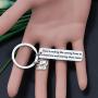 CYTING Cat Keychain Pet Owner Rescue Jewelry Cat Lover/Mom/Lady Gift Theres Nothing Like Coming Home to A Loved One and Hearing Them Meow