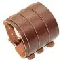 Mgutillart Punk Rock Metal Buckle Wristband Wide Leather Belt Cuff Bracelet Mgutillart Punk Rock Metal Buckle Wristband Wide Leather Belt Cuff Bracelet