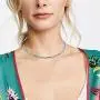 Colorful Beaded Choker Necklace, 6PC Bohemian Seed Beaded Necklaces, Adjustable Bead Necklace, Fashion Jewelry for Women and Girls