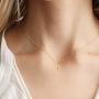 ERPELS Dog Mom Necklace for Women Dainty Gold Initial Letter Paw Print Necklace Pet Dog Mom Gifts for Dog Lovers