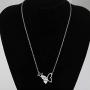 Now She Flies with Butterflies Necklace Rememberance Necklace