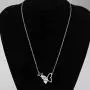Now She Flies with Butterflies Necklace Rememberance Necklace