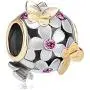 SexyMandala Best Gift for Mom Butterfly Flower Jan-Dec Birthstone Crystal Charms Beads for Bracelets